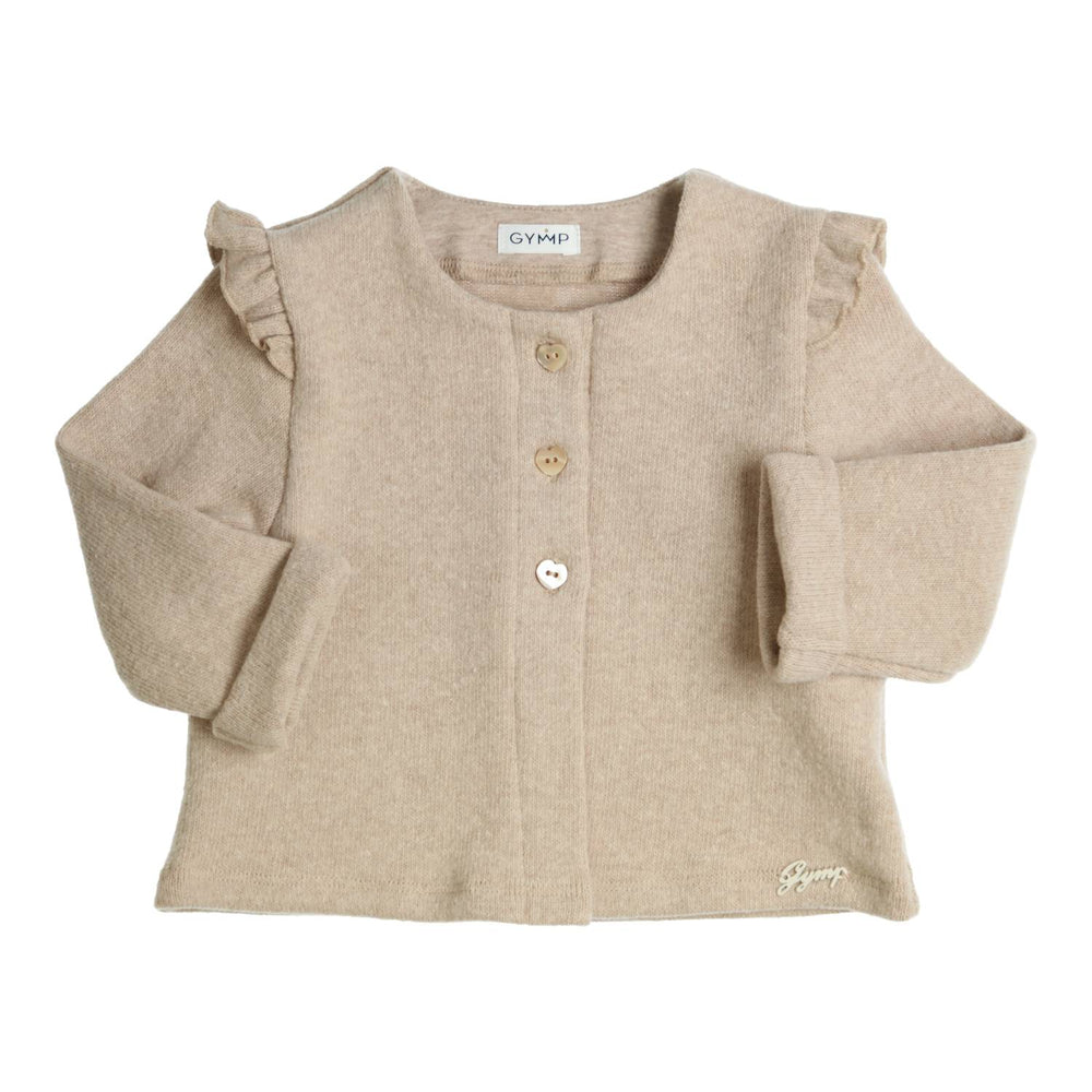 Strickjacke Gillo Beige/Grau