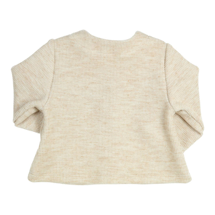 Strickjacke Gold