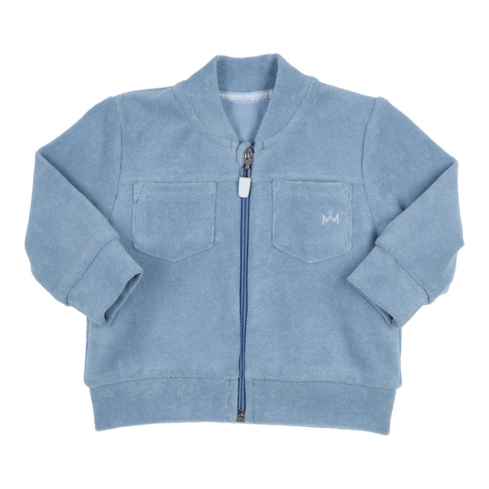 Cardigan Ido Blauw - Kaki