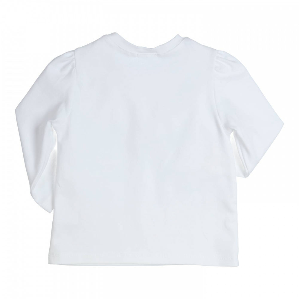 T-shirt manches longues Aerobic More love Blanc