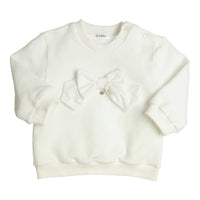 Sweater Carbondoux Offwhite Bow