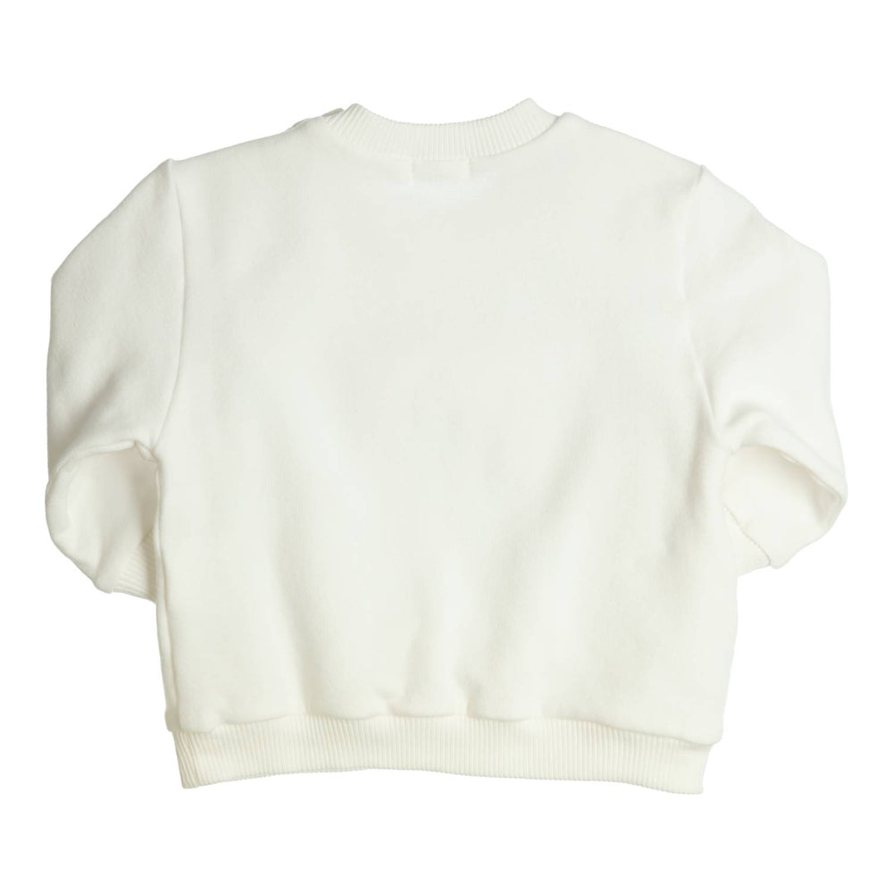 Sweater Carbondoux Offwhite Bow