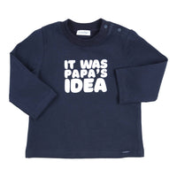 T-shirt Manches Longues Aerodoux It Was Papa's Idea