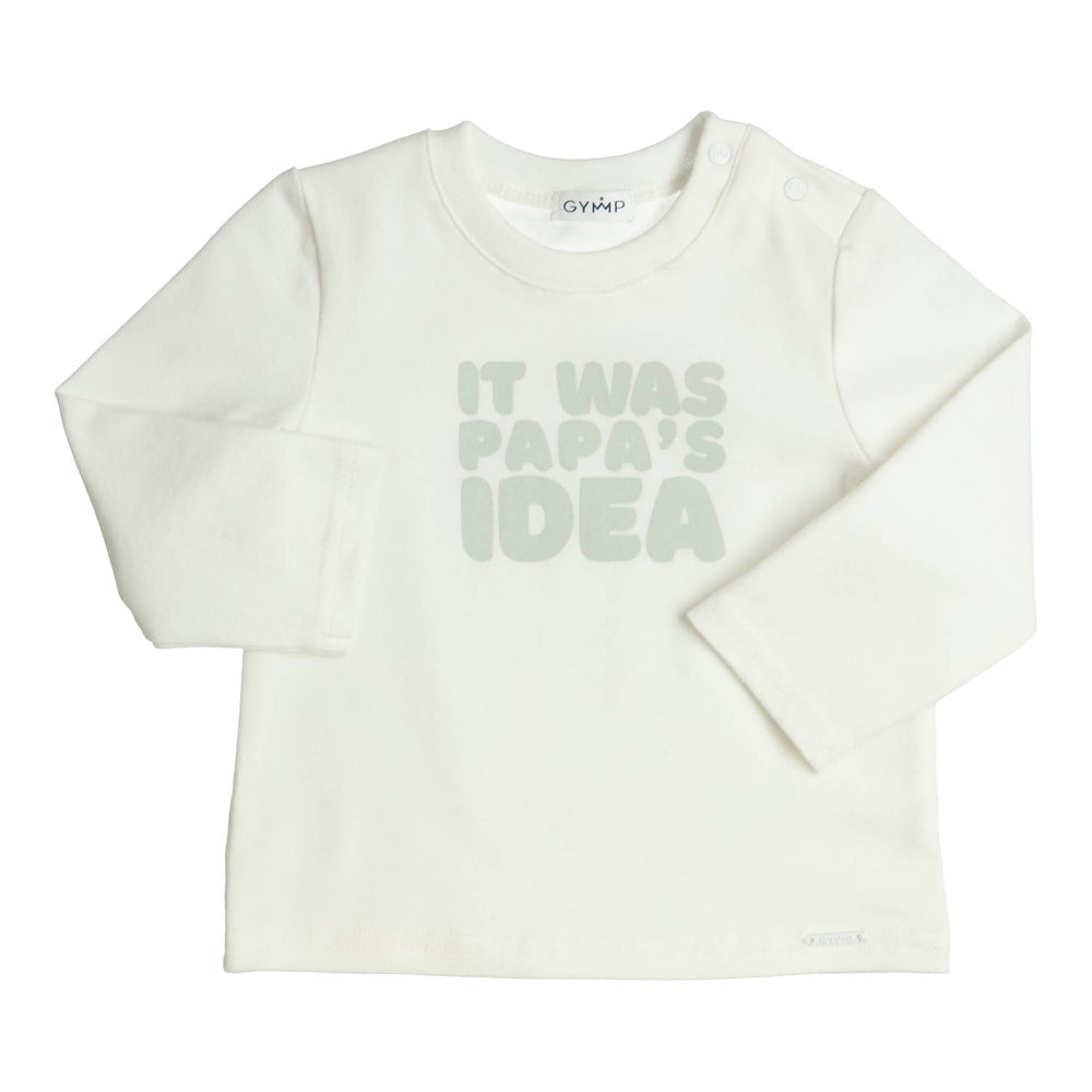 T-shirt Manches Longues Aerodoux It Was Papa's Idea