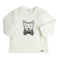 T-shirt Lange Mouw Aerodoux Fox Zwart