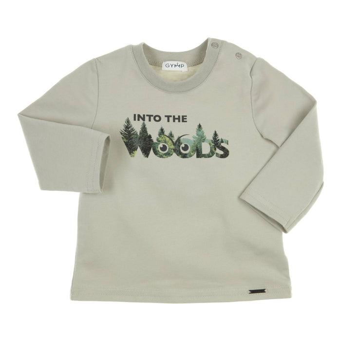 T-shirt Lange Mouw Aerodoux Into The Woods Lichtgroen
