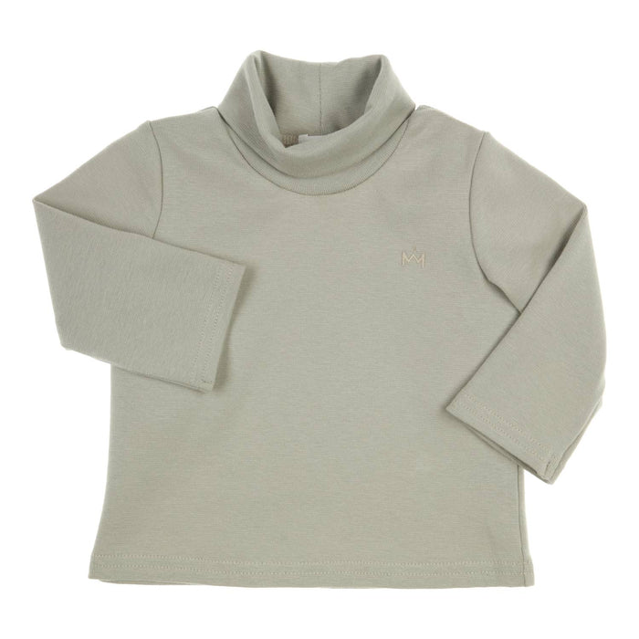 Langarmshirt Robby Hellgrün - Marineblau