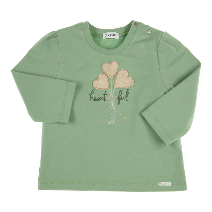 T-shirt lange mouw Aerodoux Heartful