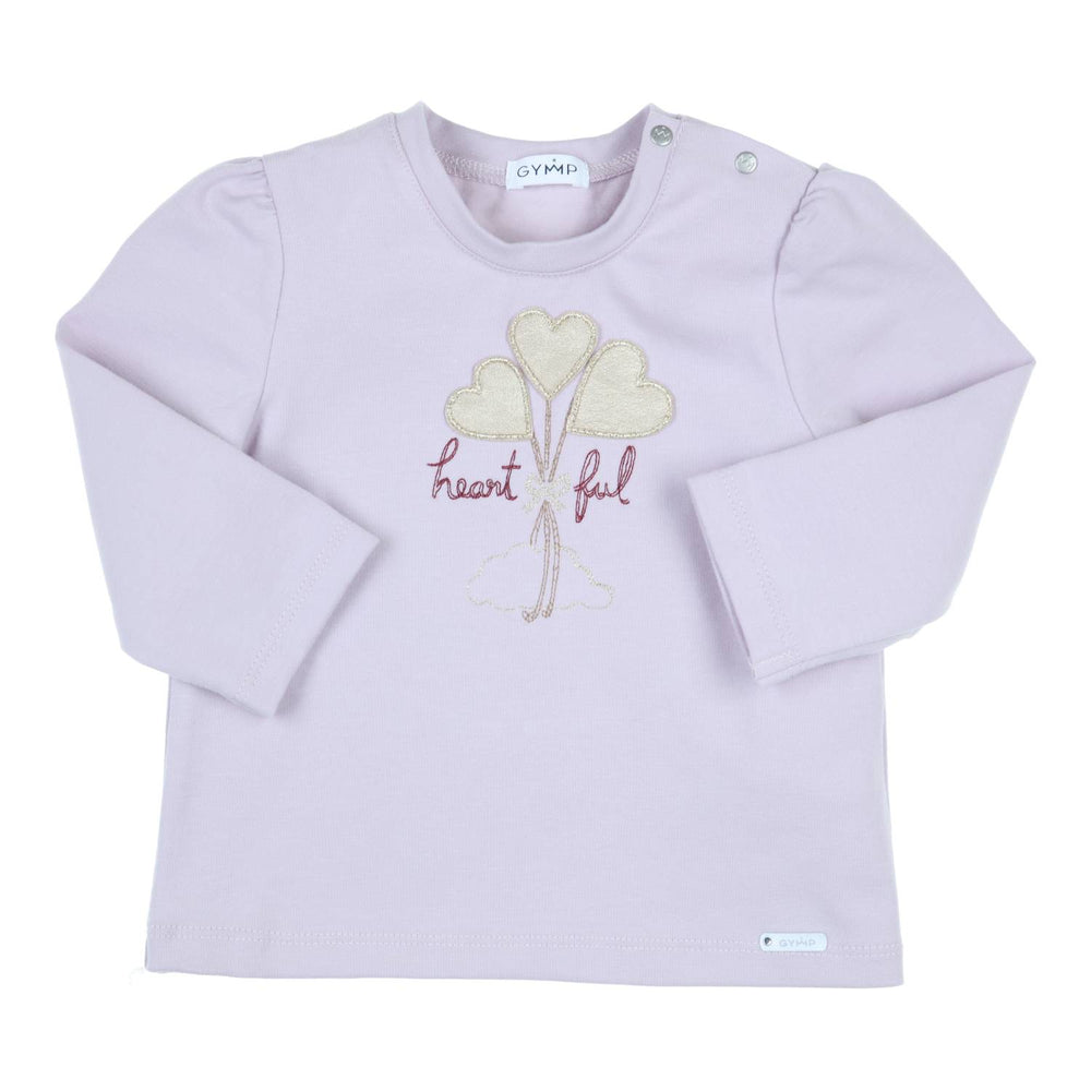 T-shirt lange mouw Aerodoux Heartful