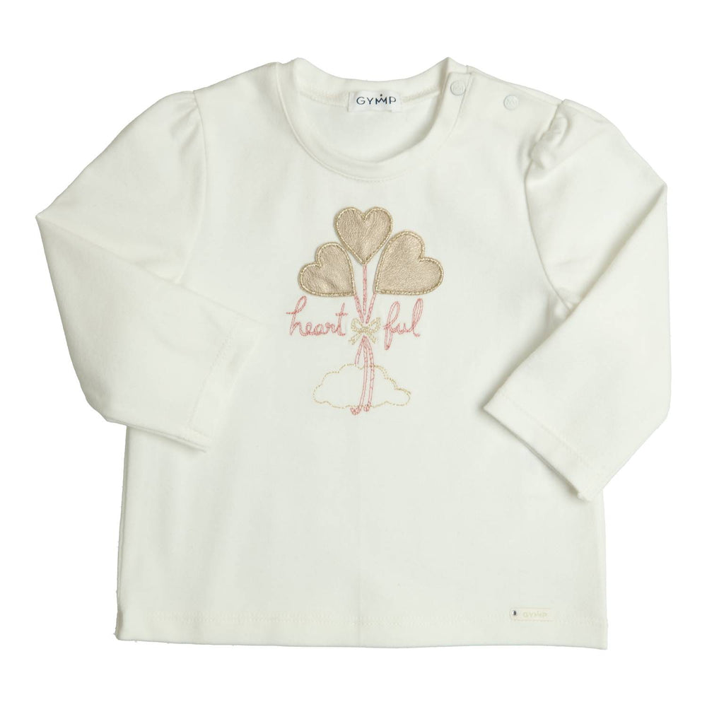 T-shirt lange mouw Aerodoux Heartful