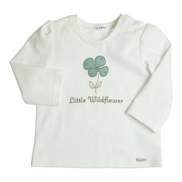 T-shirt lange mouw Aerodoux Little Wildflower Groen