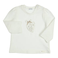 T-shirt lange mouw Aerodoux Hart Goud