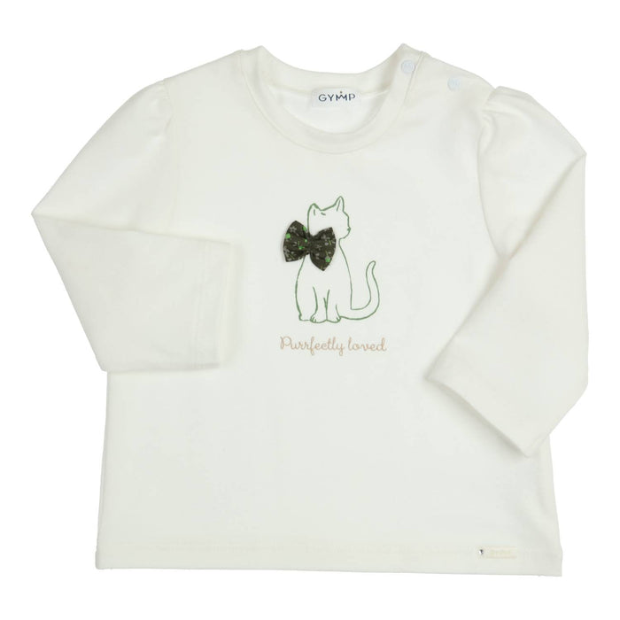 T-shirt lange mouw Aerodoux Purrfectly Loved