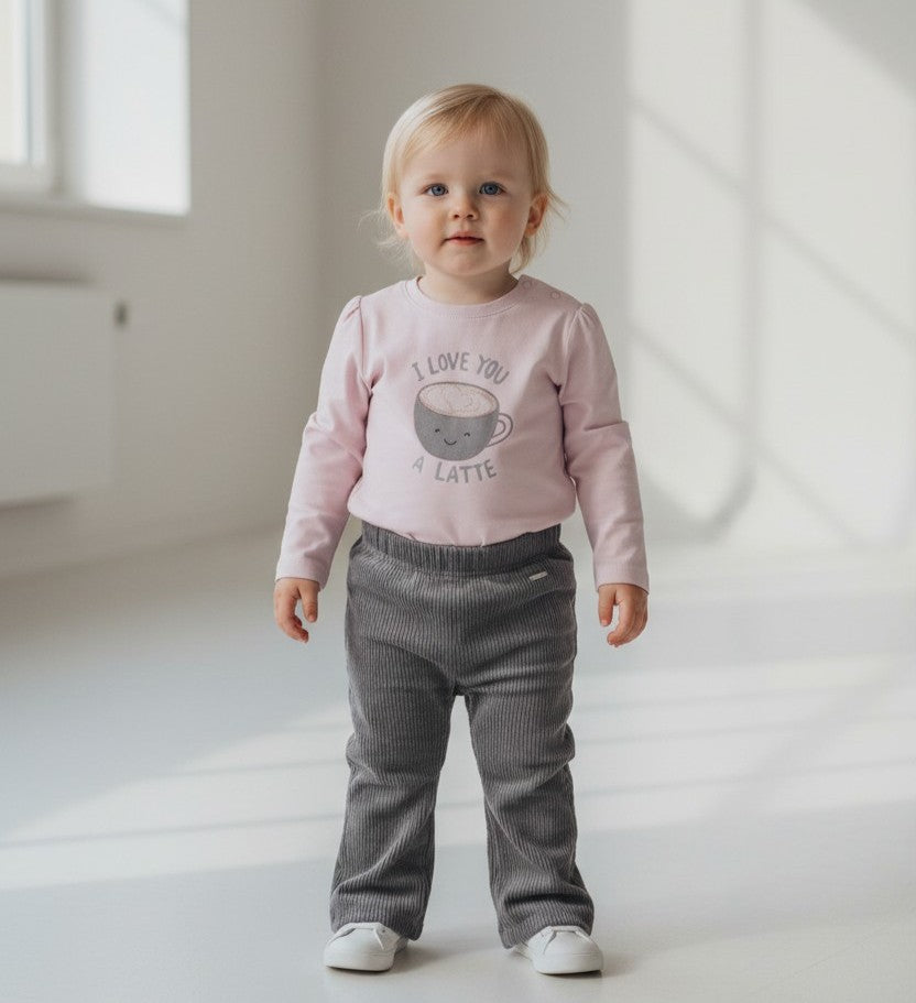 Longsleeve Aerodoux I Love You A Latte Lila