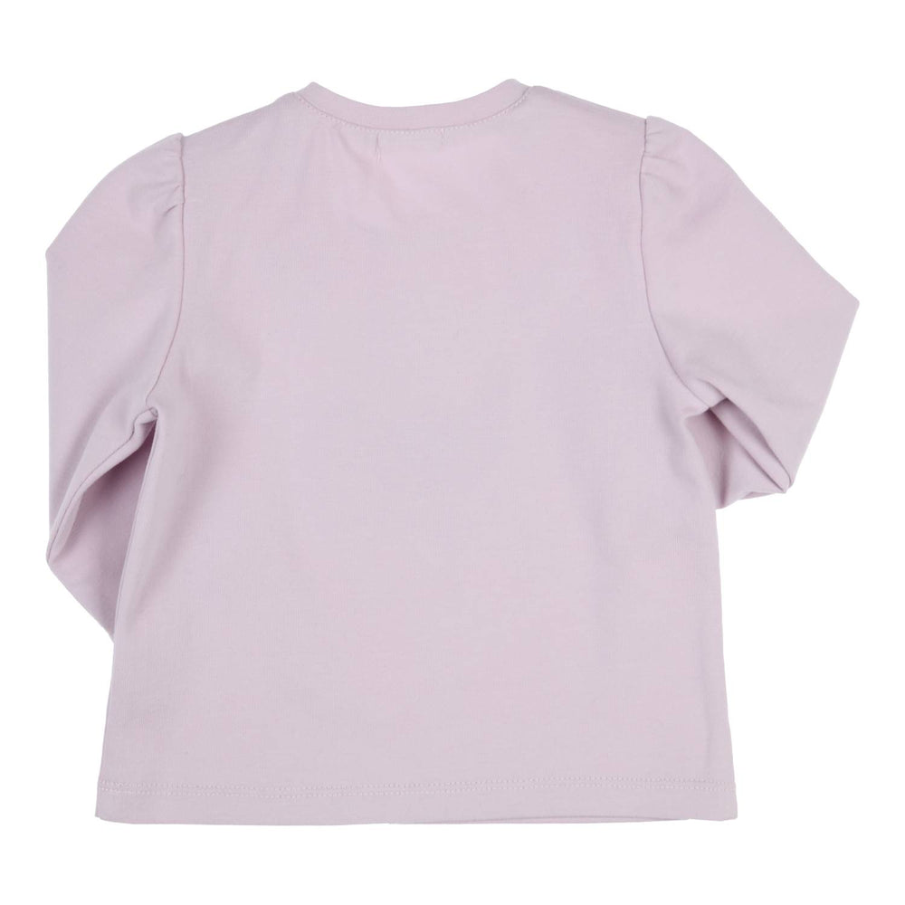 T-shirt lange mouw Aerodoux I Love You A Latte Lila