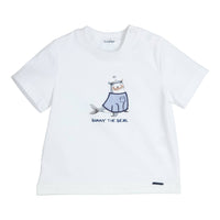 T-shirt Aerobic Sunny The Seal Blauw