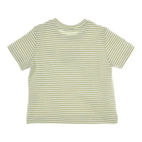 T-shirt Devon Groen/Wit