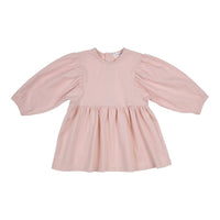 Robe Aerodoux Manches Bouffantes Rose Ancien