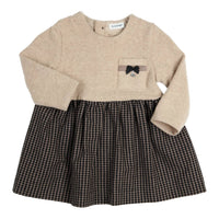 Jurk Dion Zwart - Beige