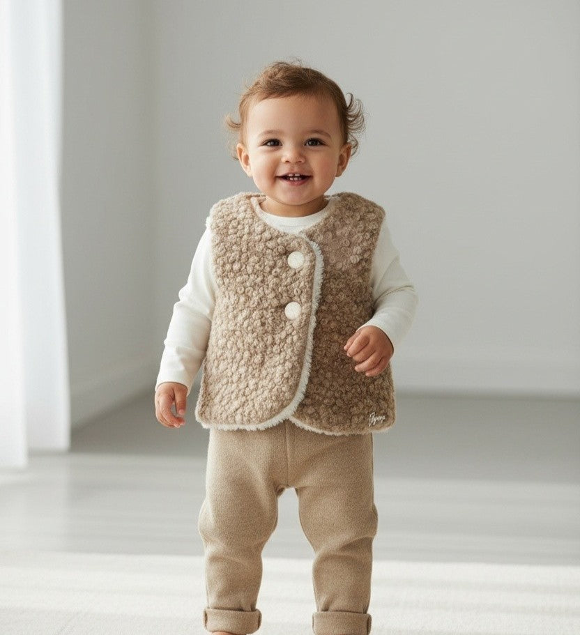 Hose Gillo Beige - Braun