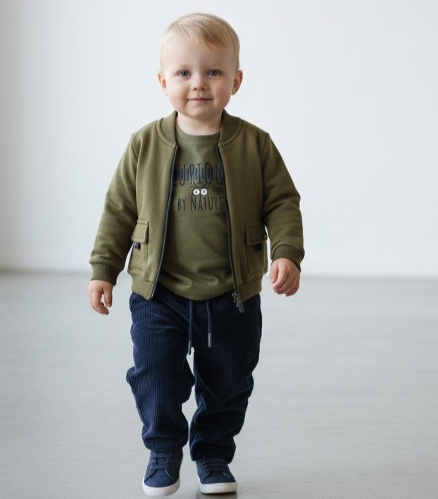 Lange broek Dafne Marineblauw