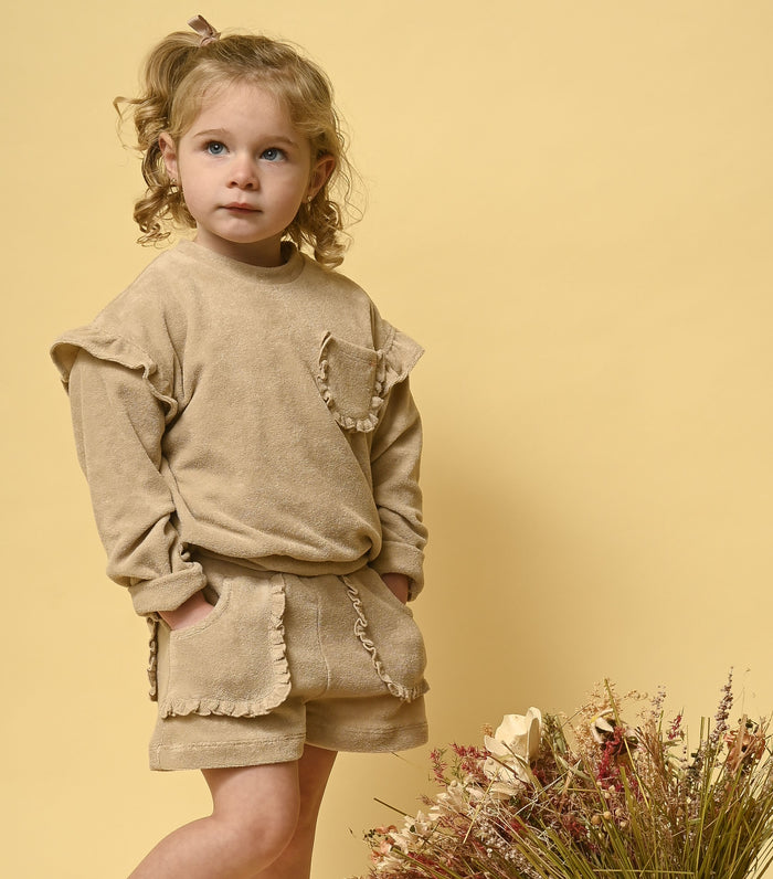 Sweatshirt Ido Beige