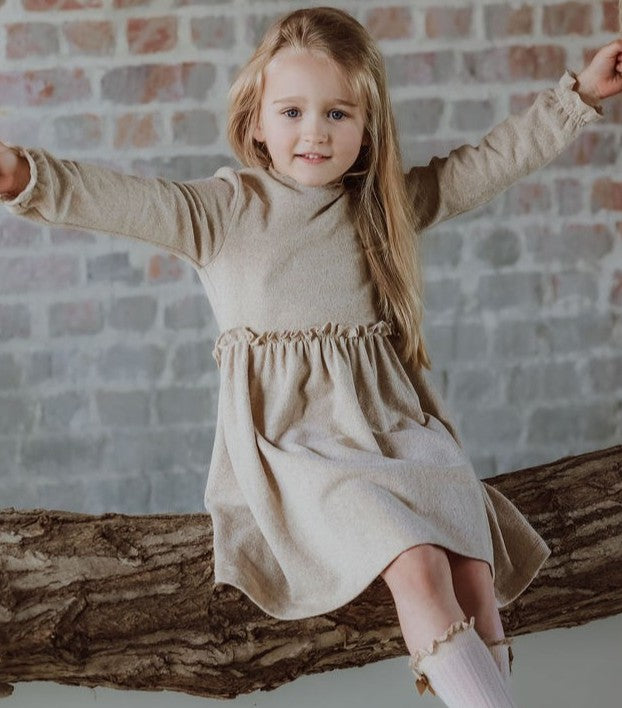 Jurk Lucia Beige