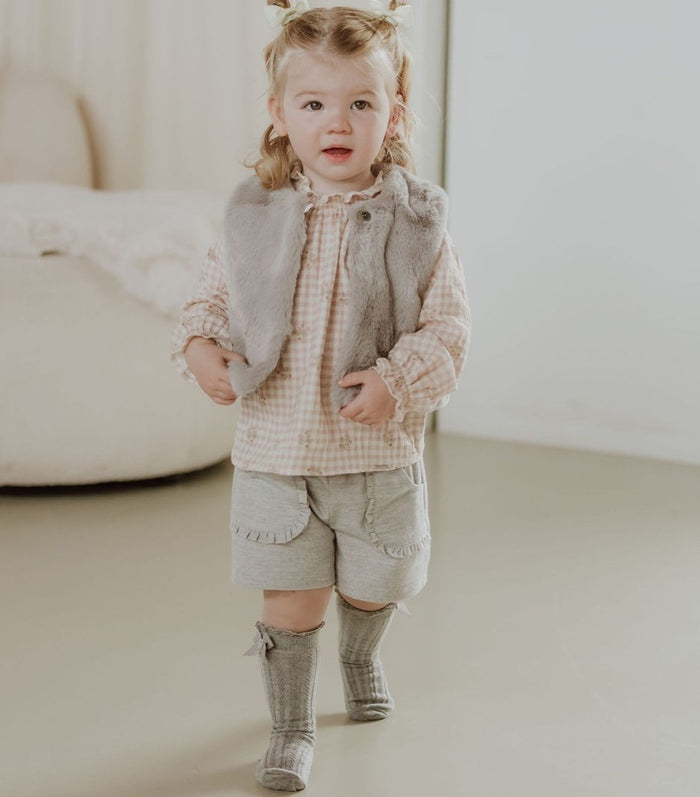 Gilet Polla Grijs