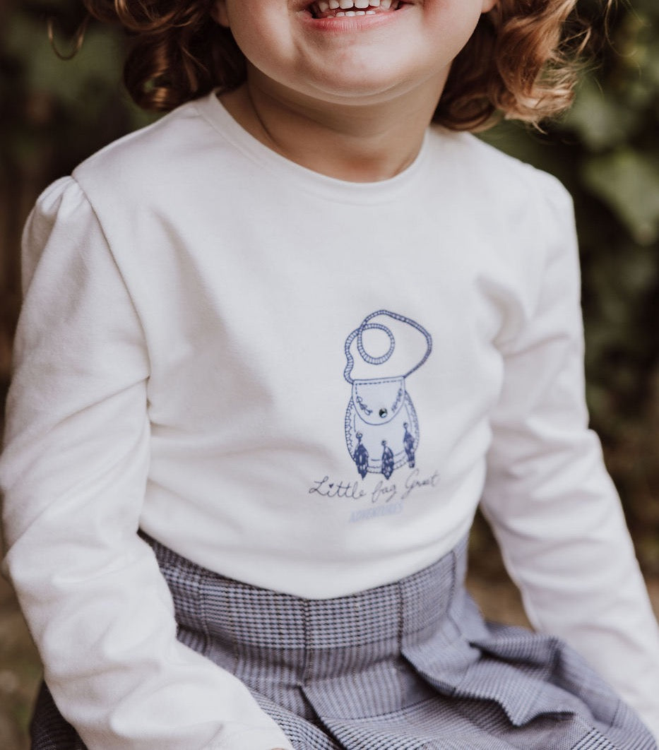 T-shirt Manches Longues Aerodoux Little Bag Great Adventures