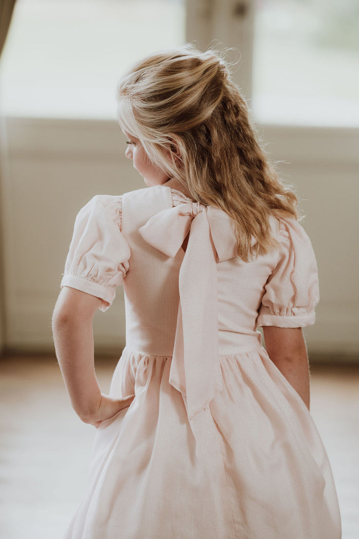 Pink party dress