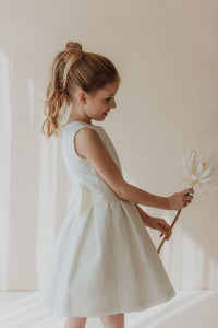 Robe florale brodée avec broderie