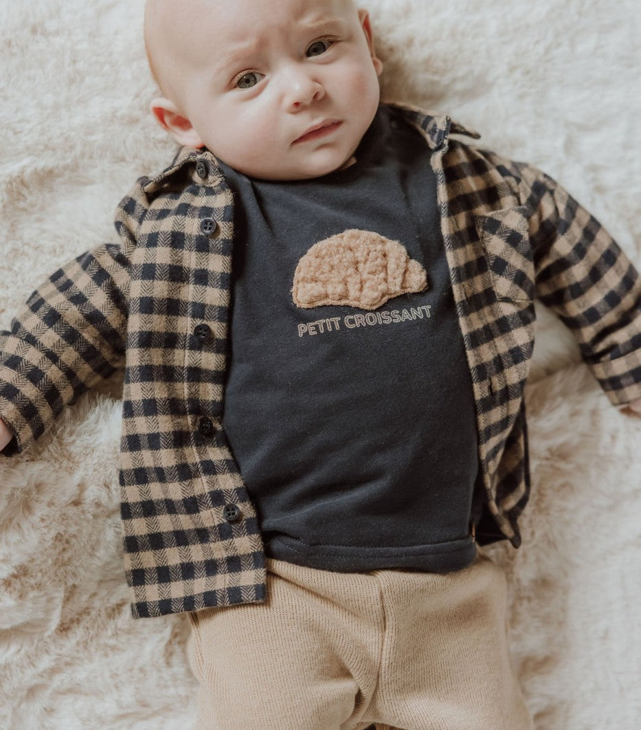 T-shirt lange mouw Aerodoux Petit Croissant